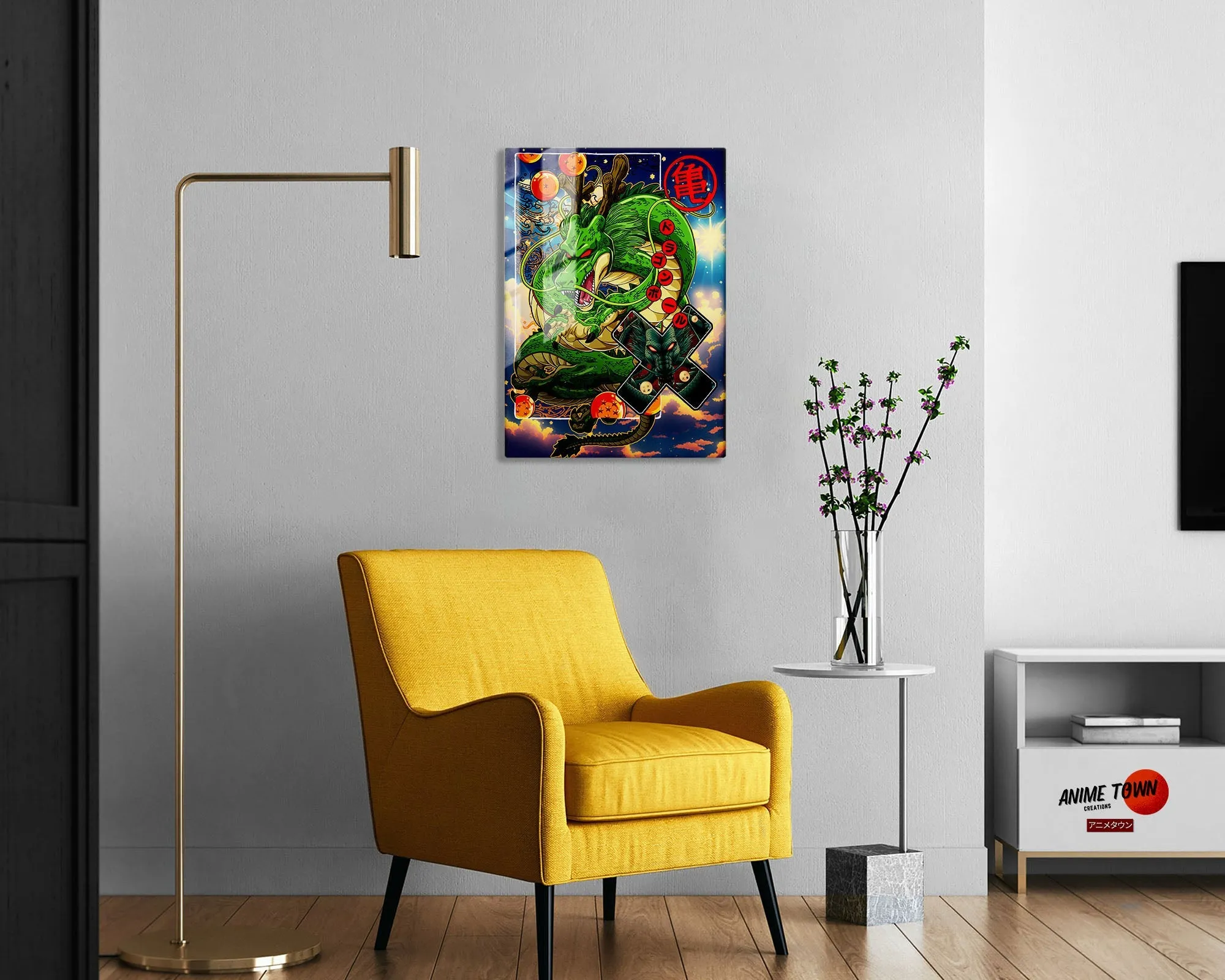 Dragon Ball Shenron Ultra Metal Poster