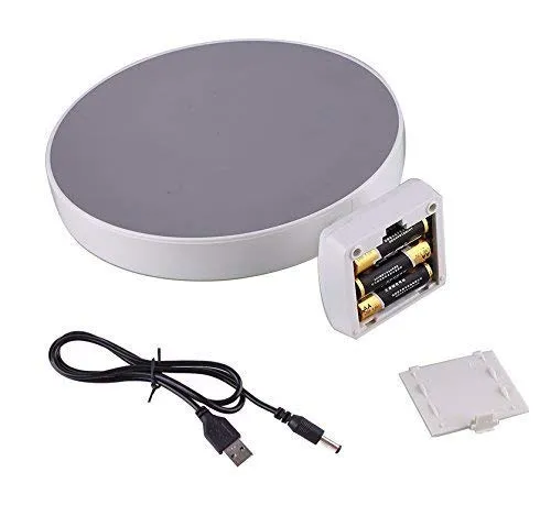 Dweezhet Home Travel Vanity Make up Mirror fordable Led Light Round Make up Mirror