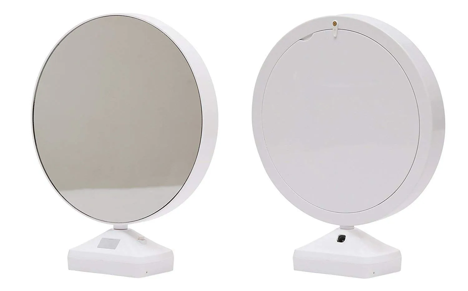 Dweezhet Home Travel Vanity Make up Mirror fordable Led Light Round Make up Mirror