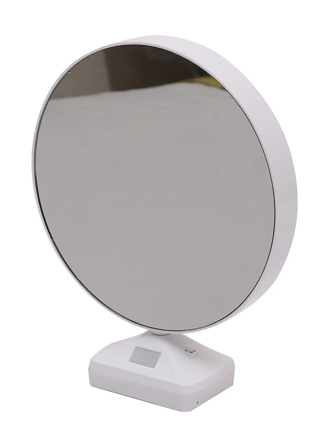 Dweezhet Home Travel Vanity Make up Mirror fordable Led Light Round Make up Mirror