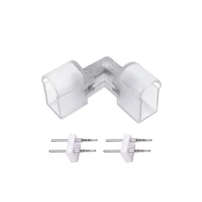 EL-FXN LED Single Color Flex Neon Vertical L Connector