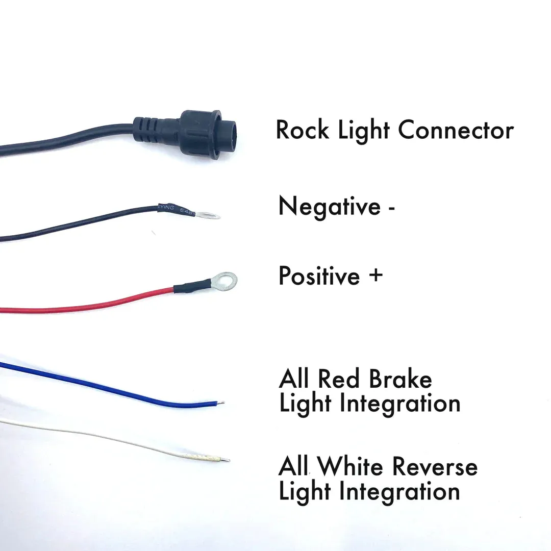 Empire Offroad LED Highland Series 4 Zone RGB W Bluetooth Control Box and RF Remote