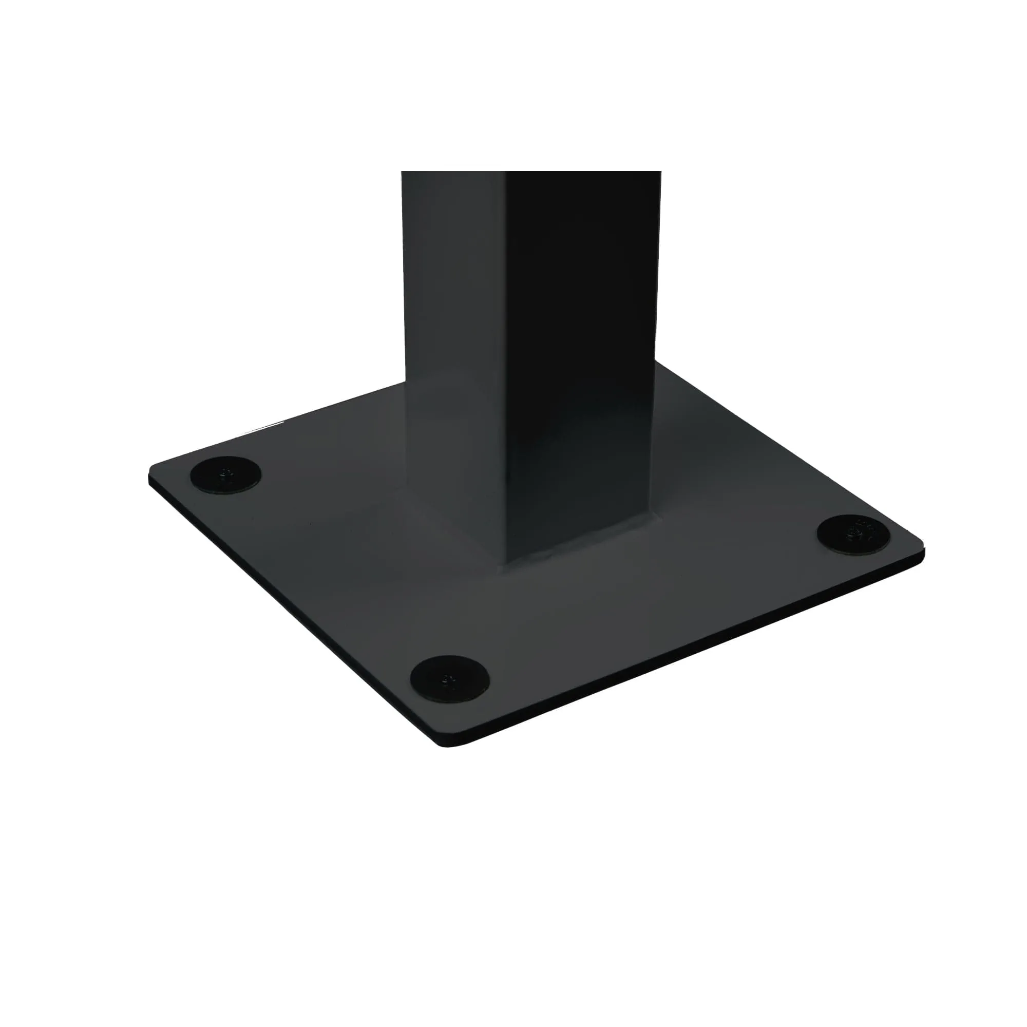 Eurofase Black 39-inch 8-foot  Pole Mount With Double Crossbar EF3908PMDB