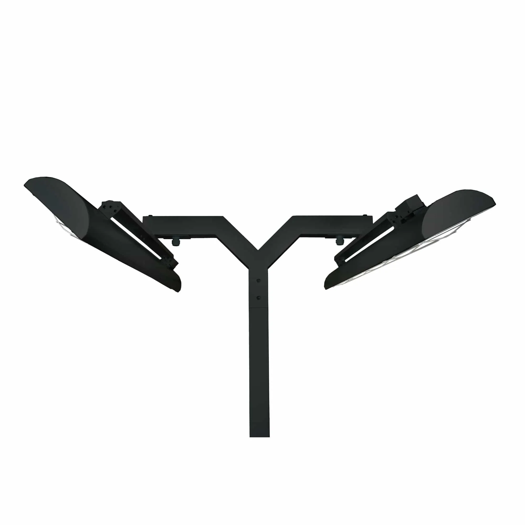 Eurofase Black 39-inch 8-foot  Pole Mount With Double Crossbar EF3908PMDB