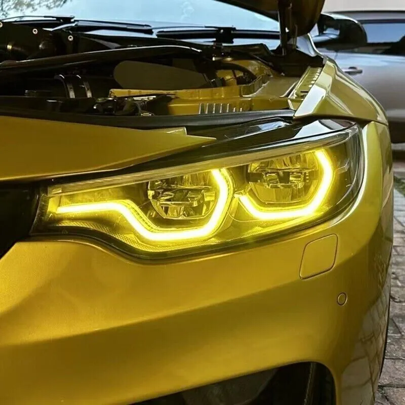 F30 3 Series CSL Yellow Headlight DRL Module Upgrade (2016 - 2018 LCI LED Only)