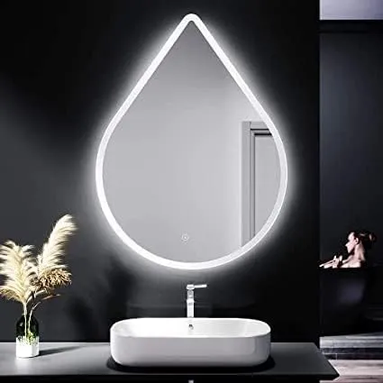 Fabels Defogger-Integrated Multipurpose LED Light Mirror: Perfect for Wall, Vanity, Bathrooms, Wash Basin, Travel, Dressing Room - Sizes: 18x24, 24x24 18 * 24 Inch Size (24 x 36 Inches)