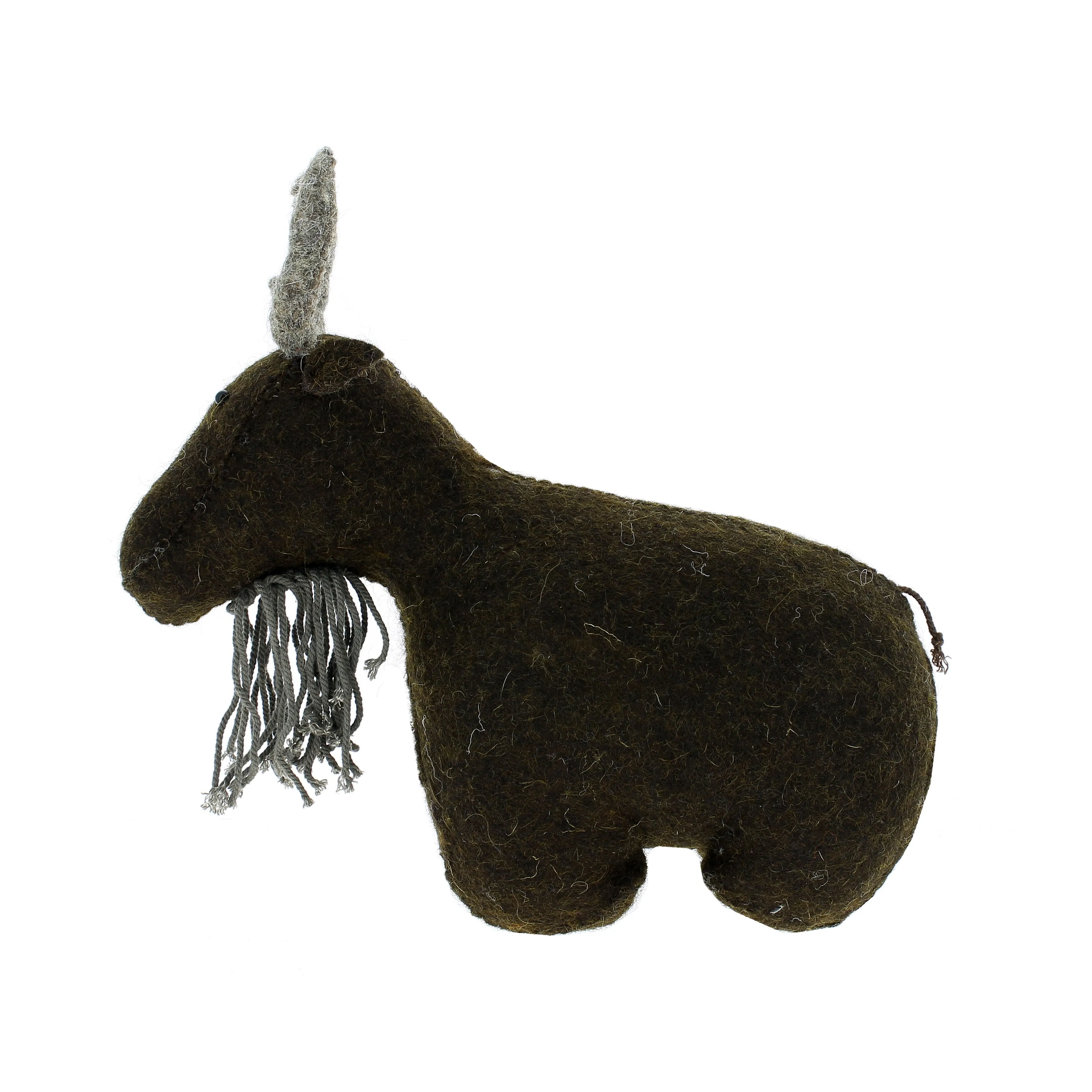 Fiona Walker England Felt Moose Bookend