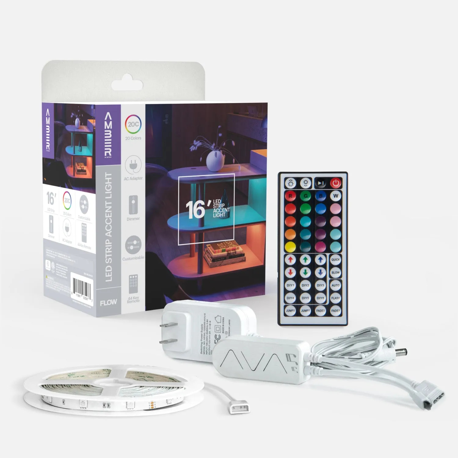 Flow Amber by Jetson LED Light-Up Strips