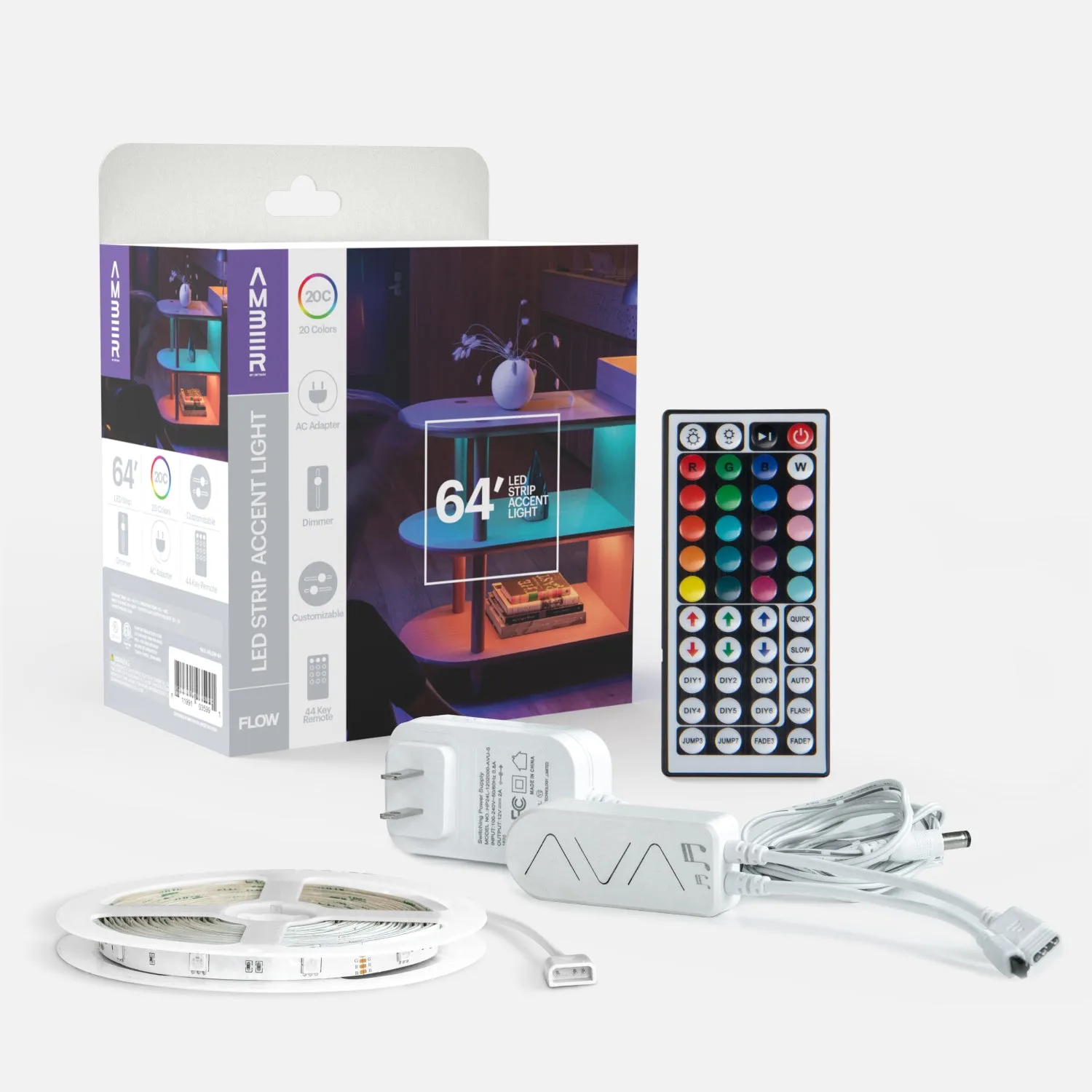 Flow Amber by Jetson LED Light-Up Strips