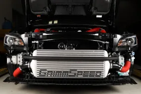 Front Mount Intercooler Kit [Inc. Red Piping] - Subaru 15-21 STI