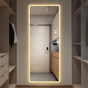Full Length Backlit Mirror Lighted Vanity Body Induction Mirror