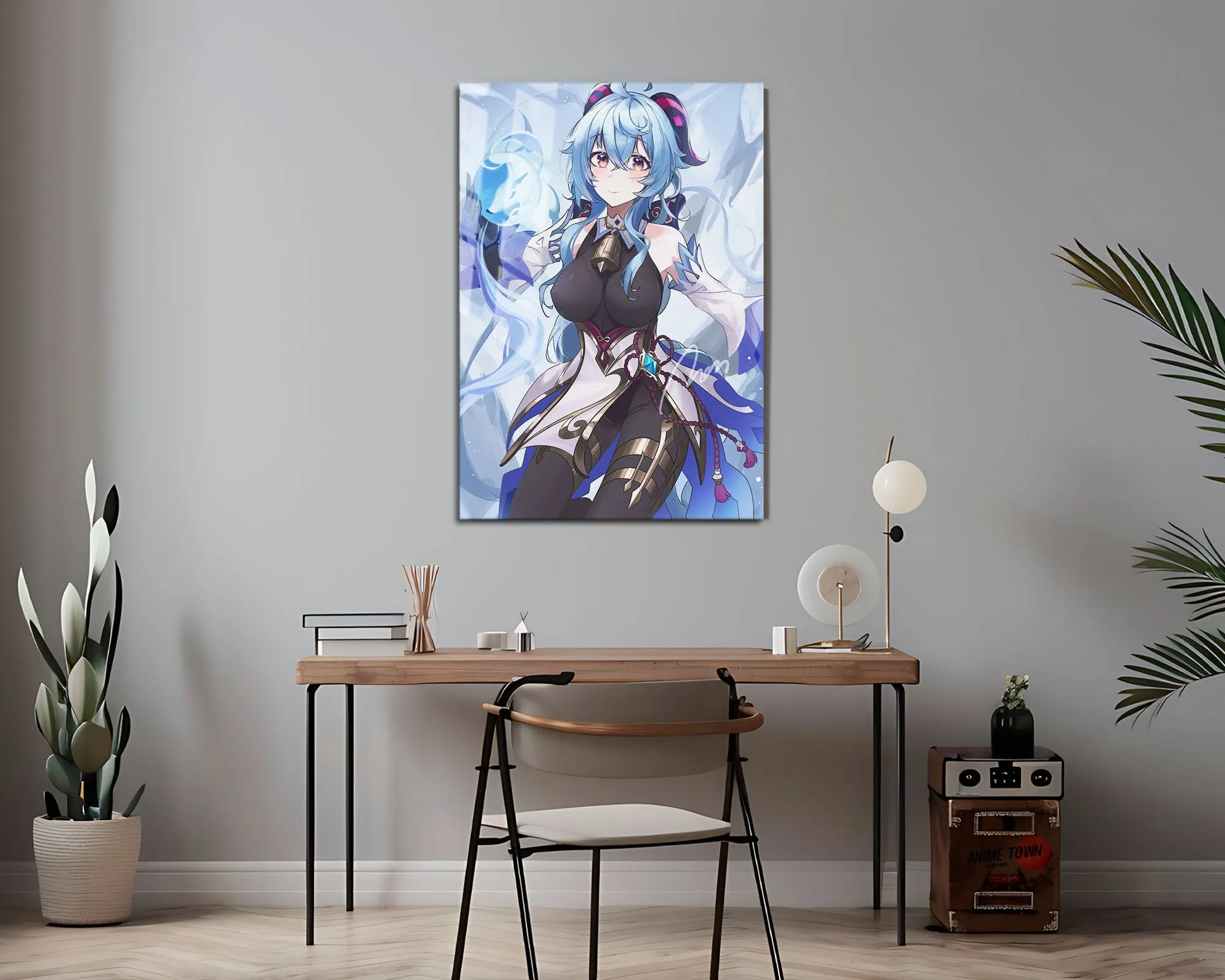 Genshin Impact Ganyu Metal Poster