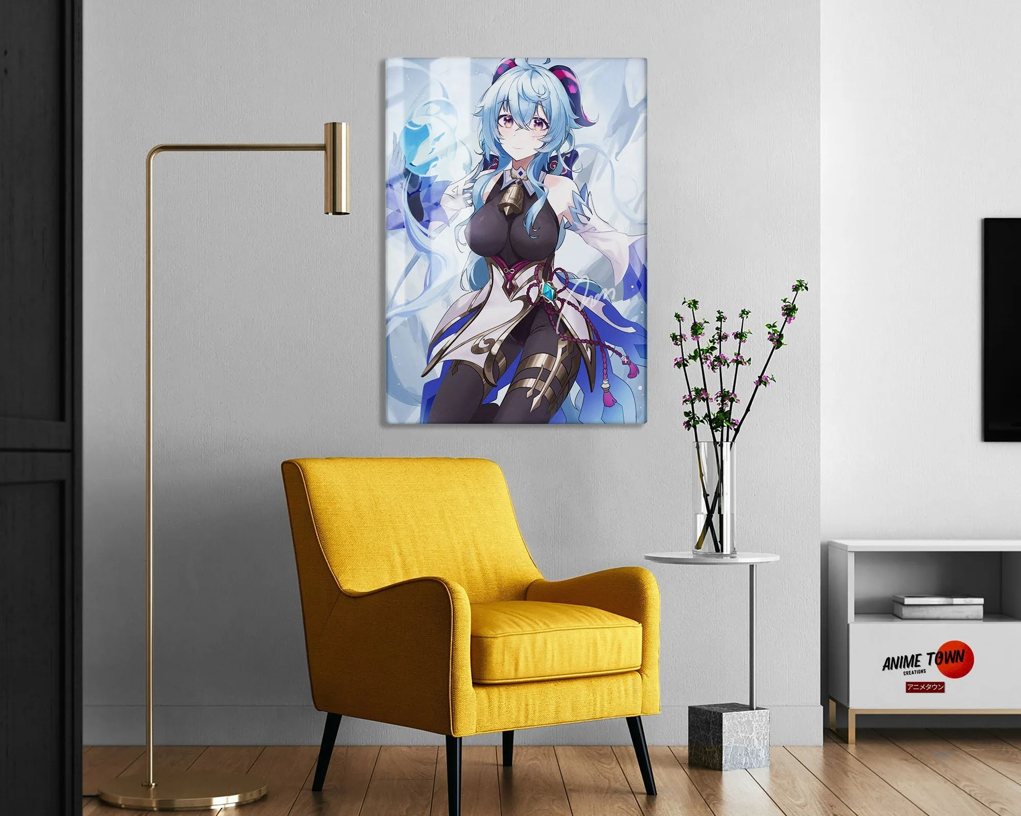 Genshin Impact Ganyu Metal Poster