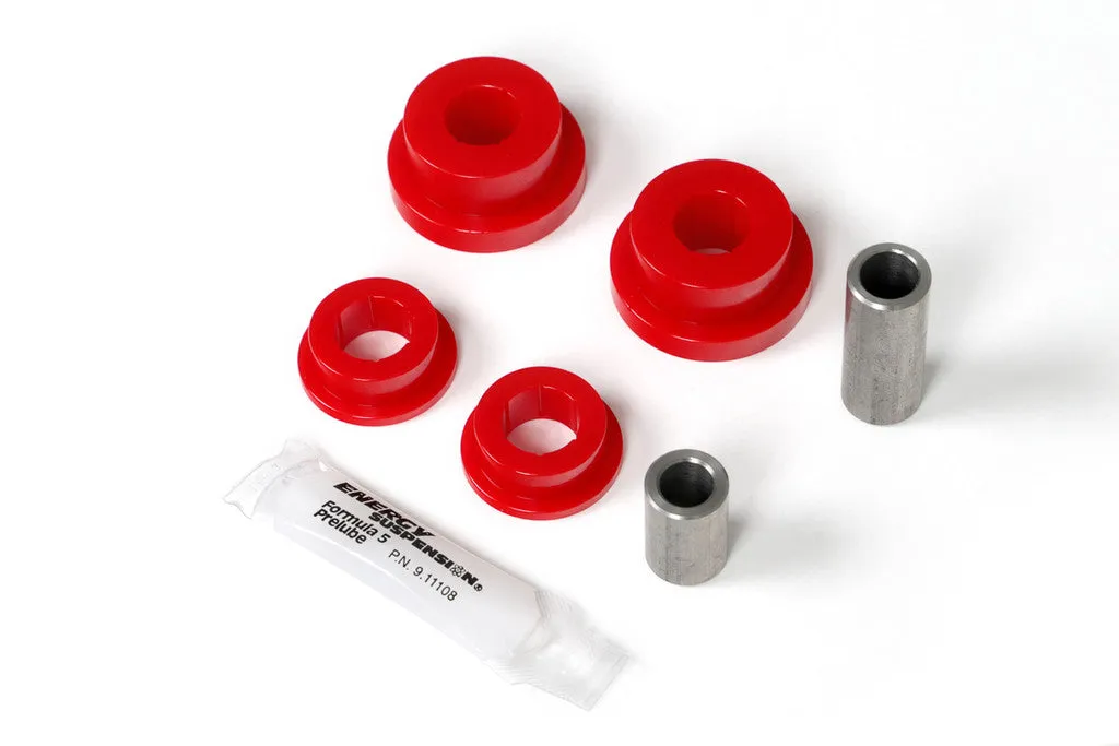 Grimmspeed Pitch Stop Mount Bushing Kit RED (80A Durometer) - Replacement for Standard GrimmSpeed Pitch Stop Mount - 122010