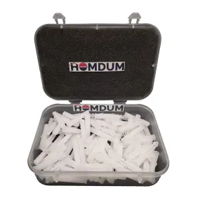 Homdum Nylon Wall Plugs/Sleeve Gitti 1 inch. (White, 25mm)