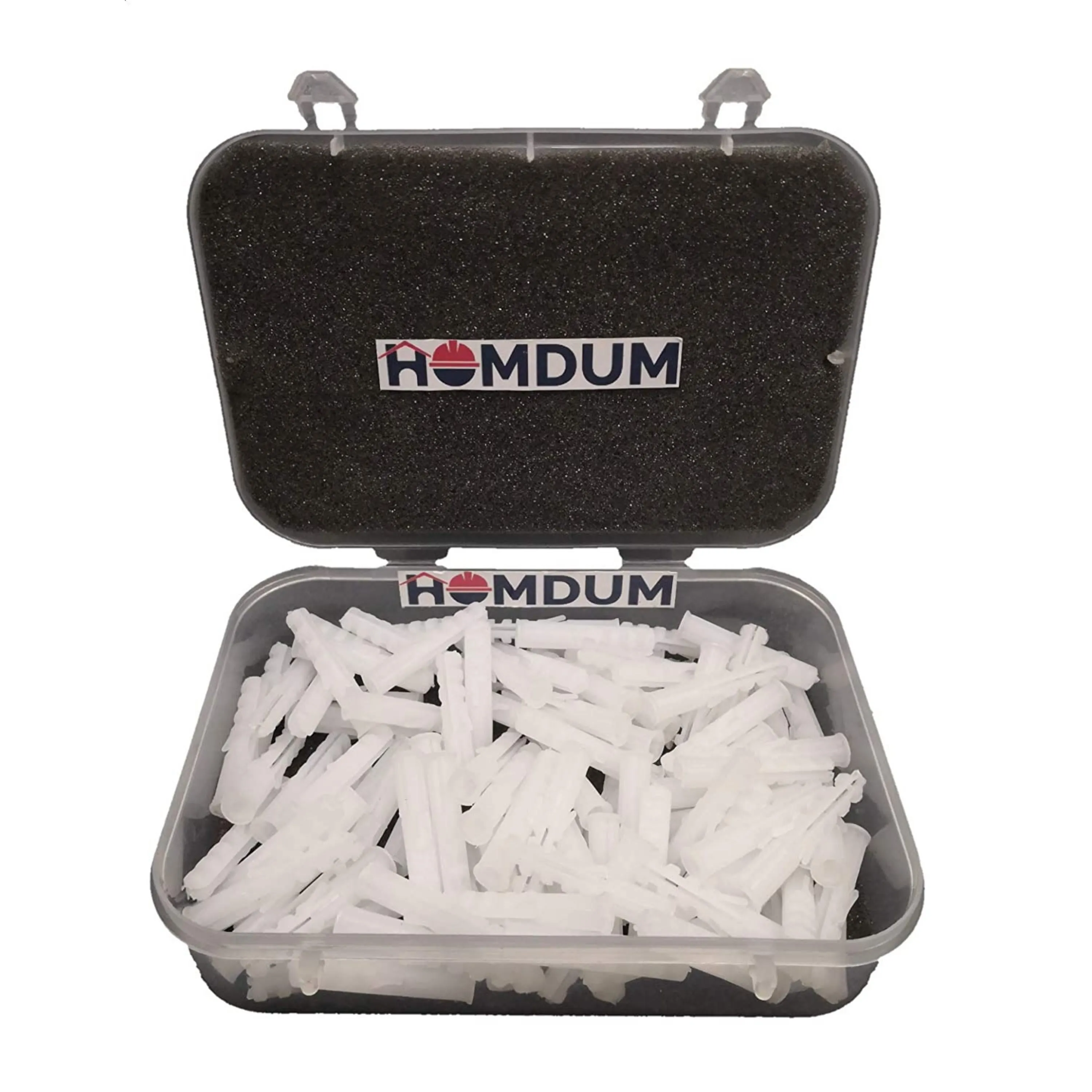 Homdum Nylon Wall Plugs/Sleeve Gitti 1 inch. (White, 25mm)