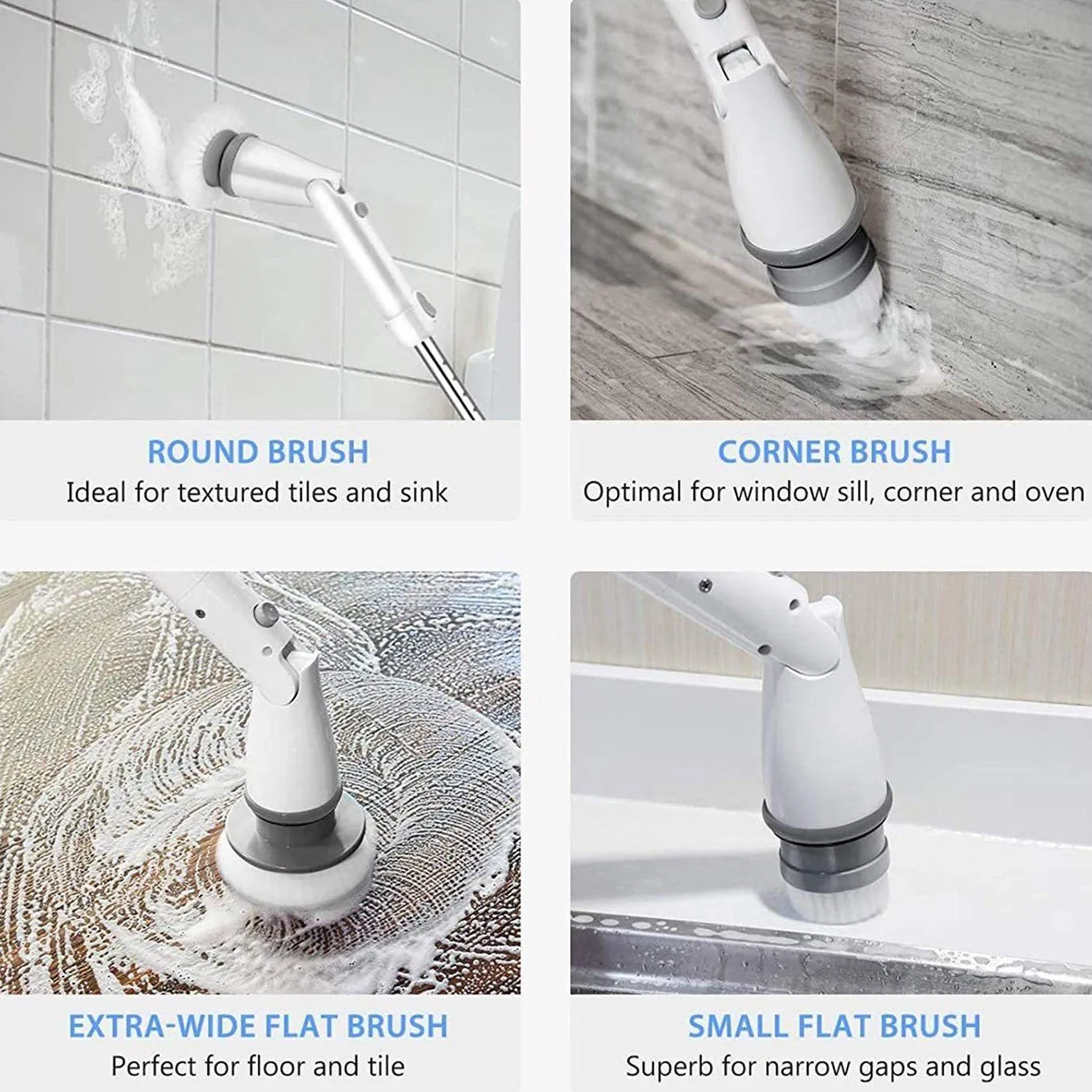 Homitt Electric Spin Scrubber Brush