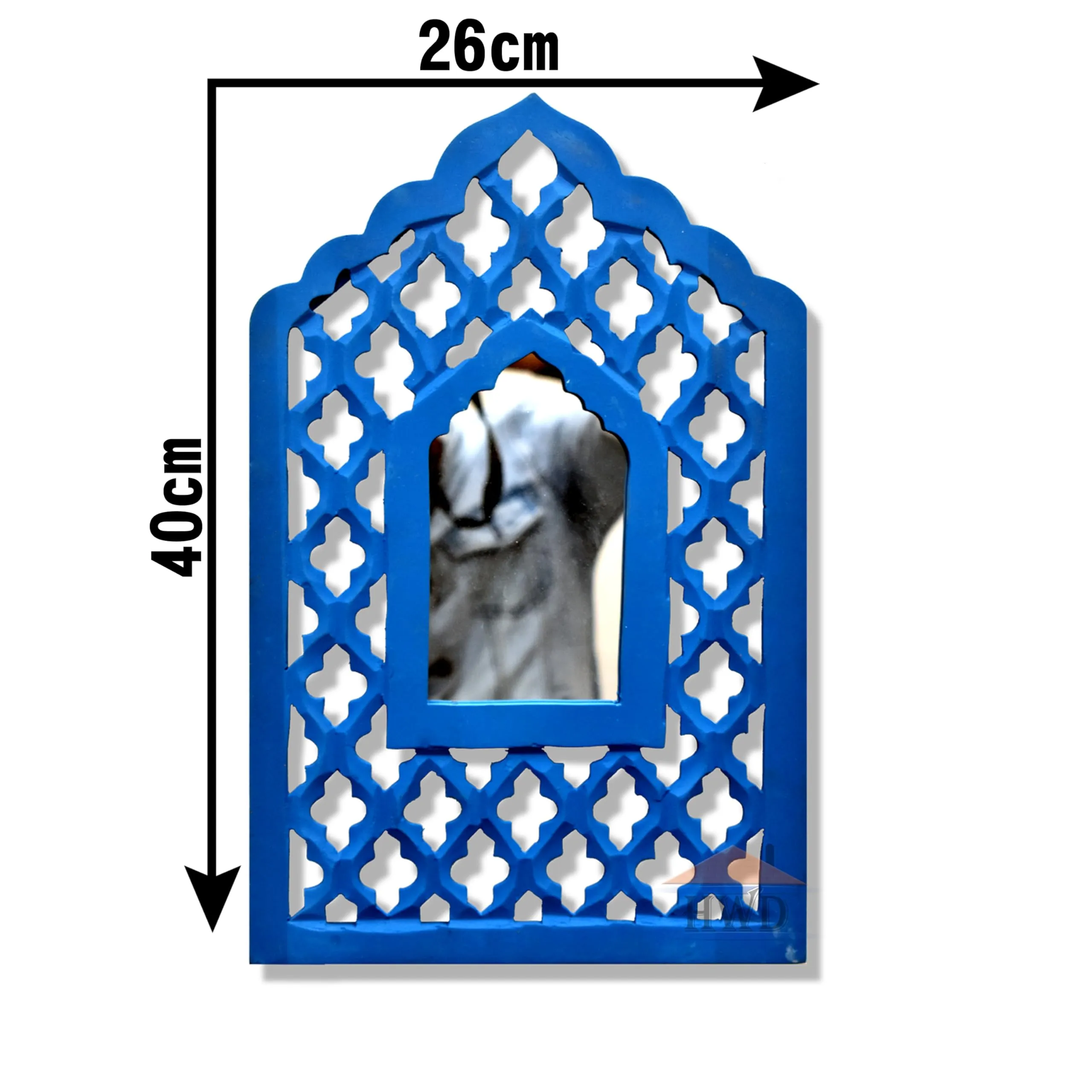 HWD Wood Hanging Jharokha Home Decor Living Room