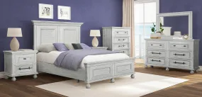 Hyde Park Light 5 Piece Queen Panel Bedroom