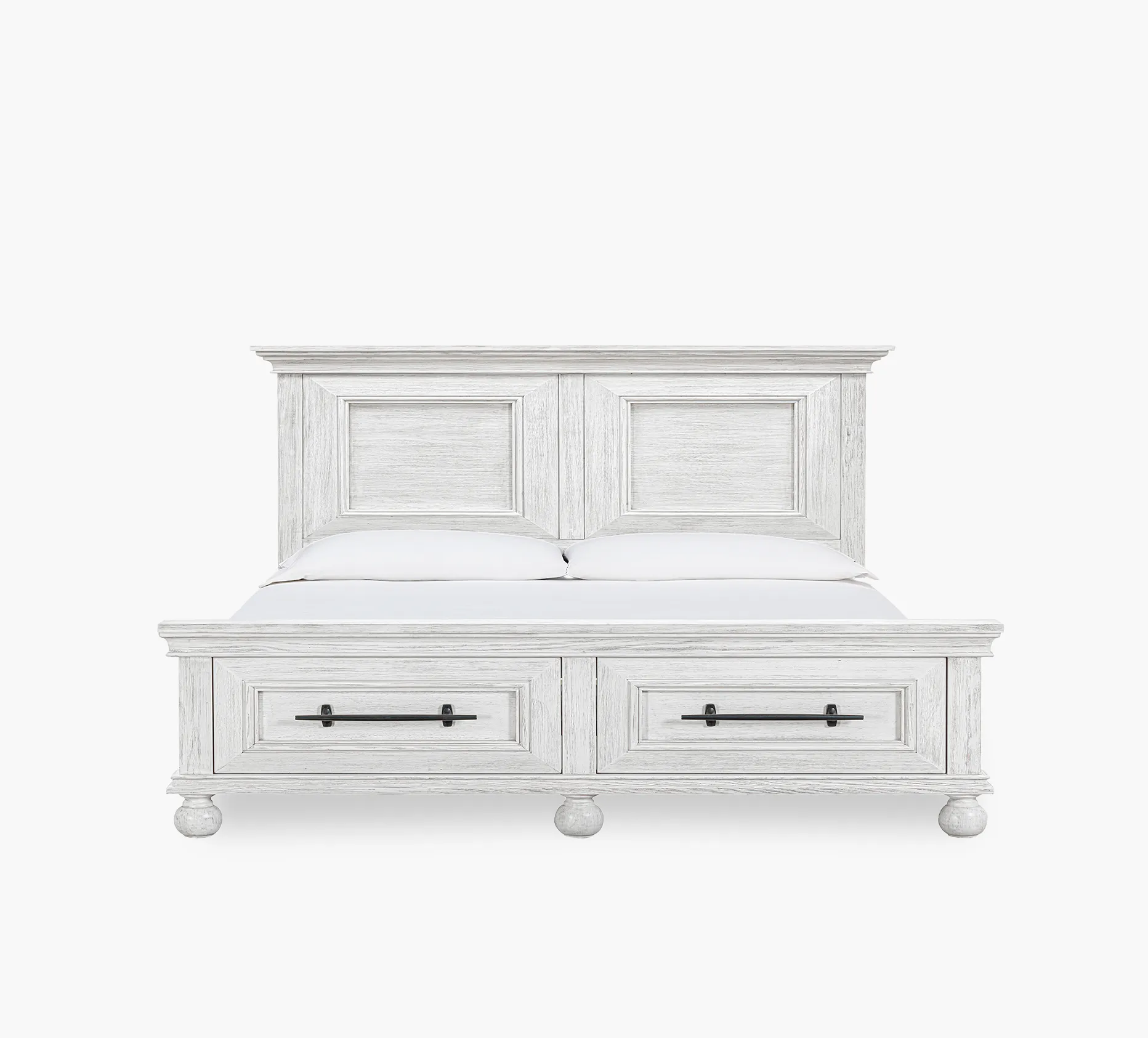 Hyde Park Light King Storage Bed