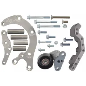ICT Billet Air Conditioning Bracket - Passenger Side Mount - Low Mount - GM LS-Series