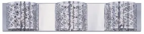 Inca 4.25" x 5" Vanity Lighting with 3 Light bulbs included - Polished Chrome