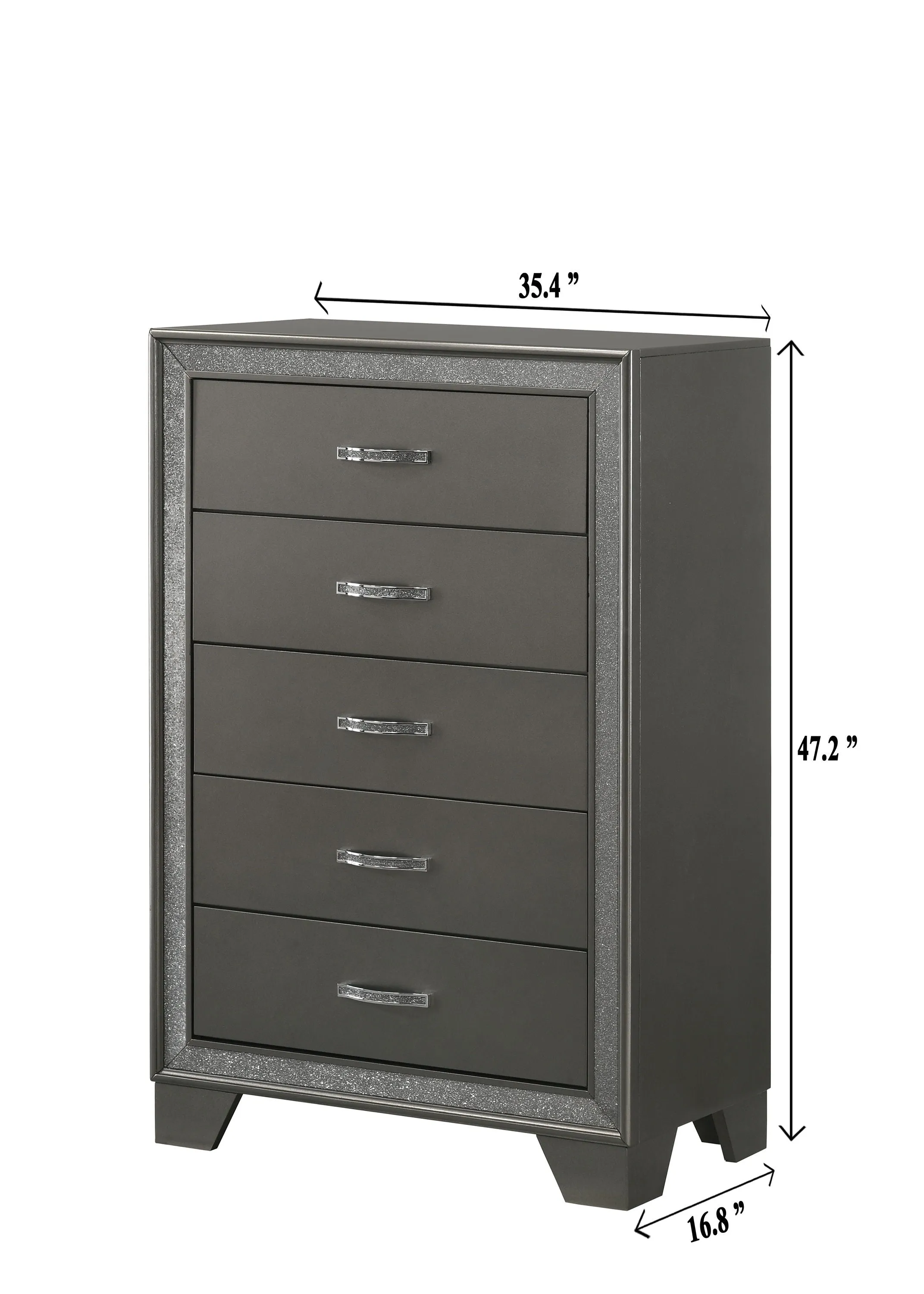 Kaia 5 Piece Bedroom Suite