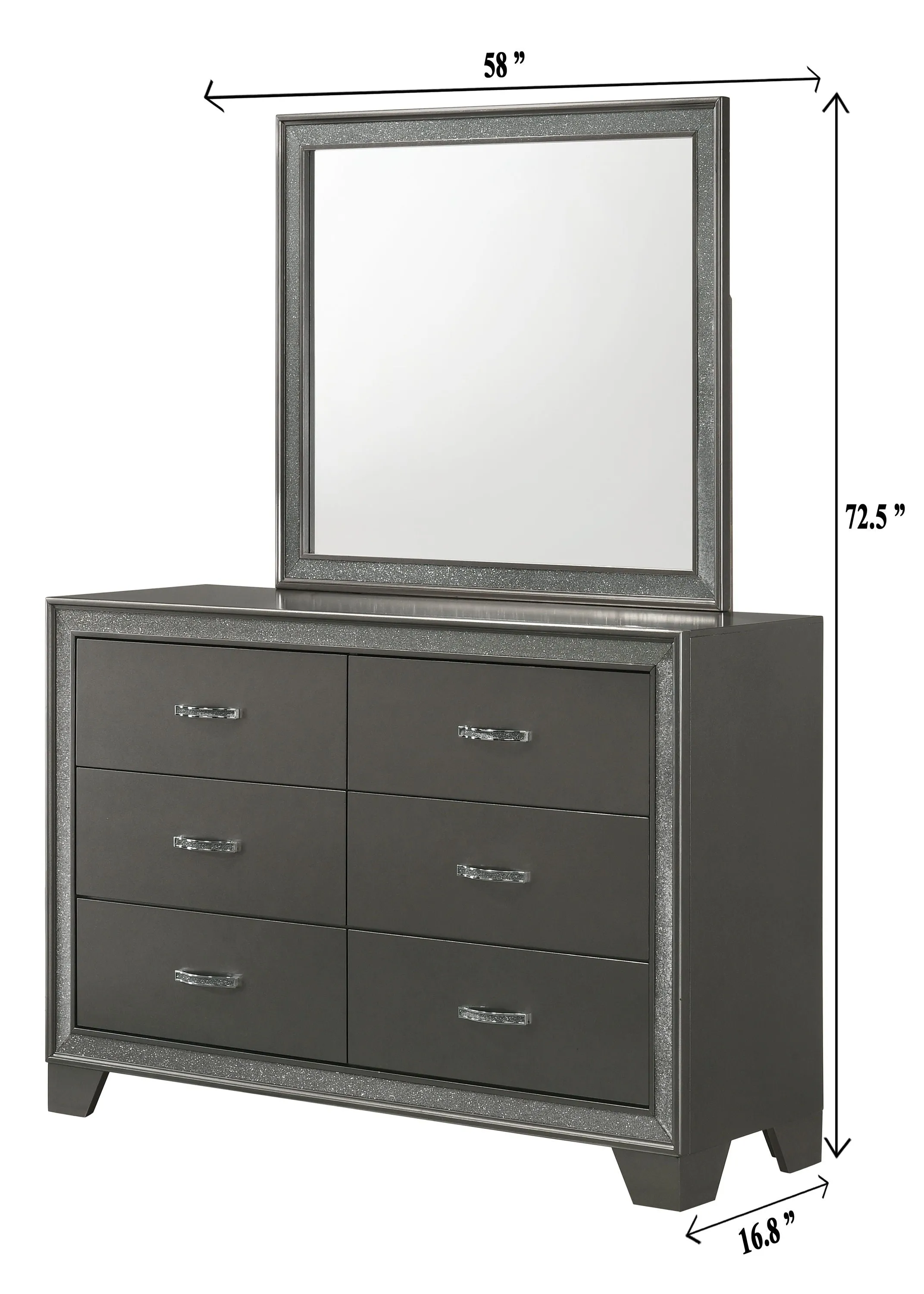 Kaia 5 Piece Bedroom Suite