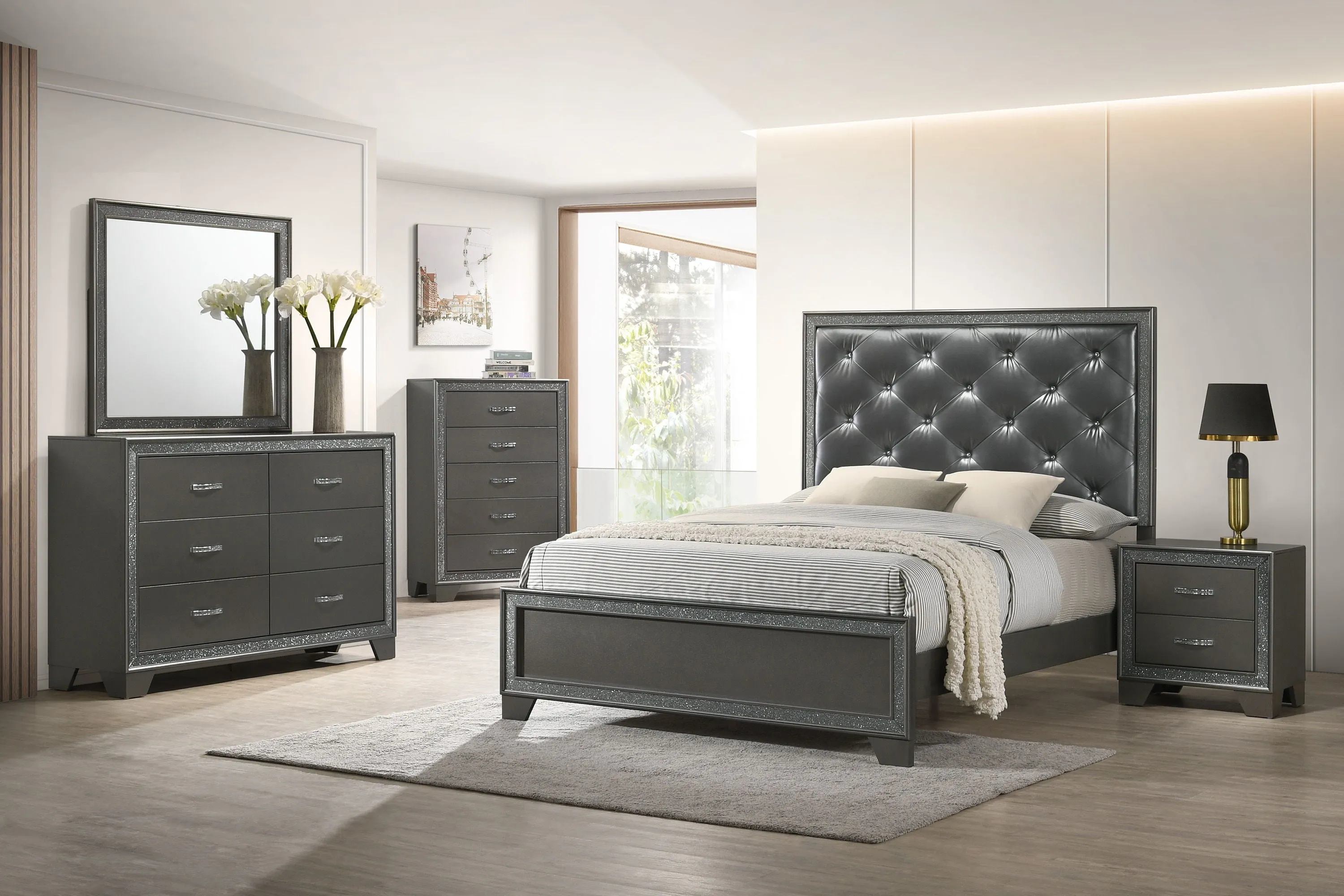 Kaia 5 Piece Bedroom Suite