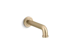 Kallista P21250-00-BAF Central Park West® Wall-Mount Bath Spout - Brushed French Gold