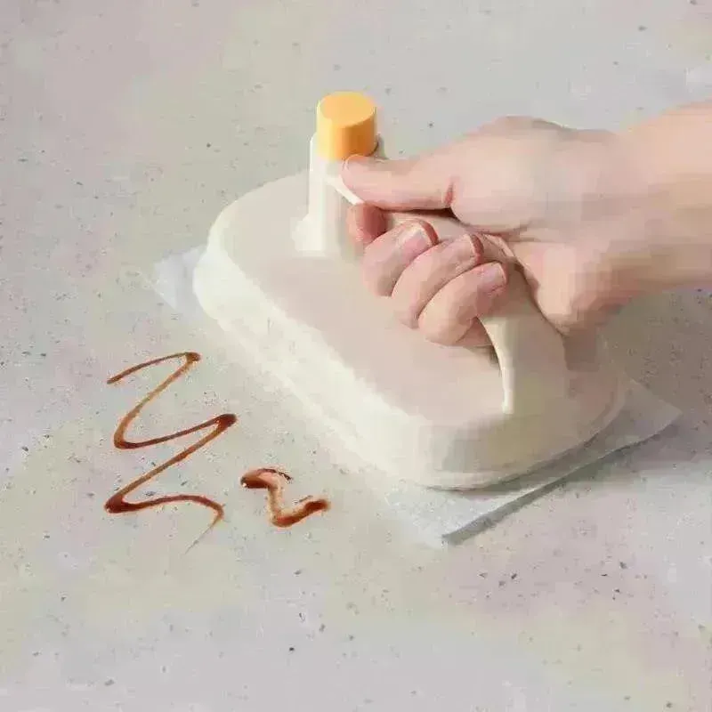 Kitchen Bath Toilet Clean Brush Glass Wall Bath Handle Rag Ceramic Window Slot Clean Brush Kitchen Gadgets