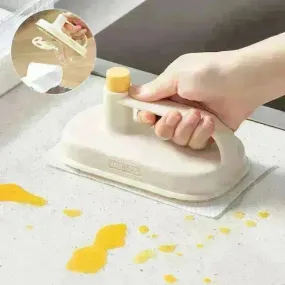 Kitchen Bath Toilet Clean Brush Glass Wall Bath Handle Rag Ceramic Window Slot Clean Brush Kitchen Gadgets