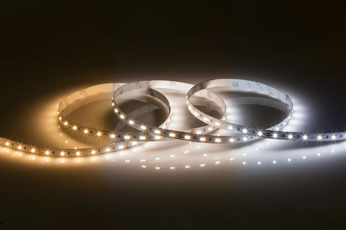 Knightsbridge LFC24CCT1M 24V IP20 LED Flex CCT Adjustable 2700K - 6000K (1 metre)
