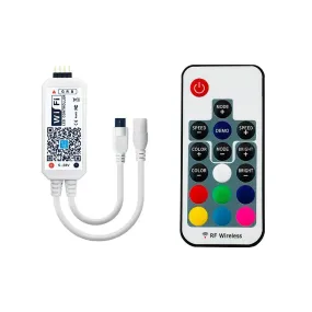 LED RGB Wifi Controller with Remote Multi-Zone