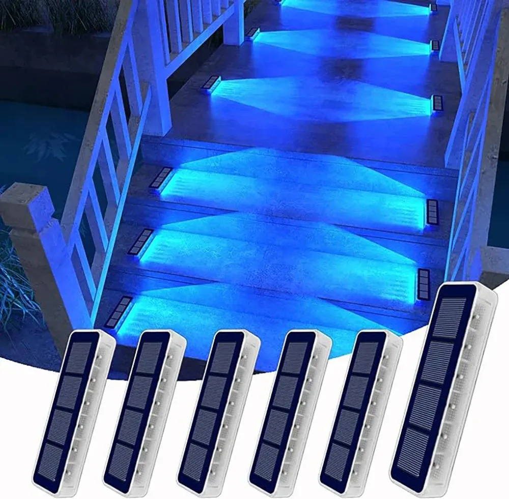LED Step Lamp Stair Light - Outdoor Waterproof Solar Light