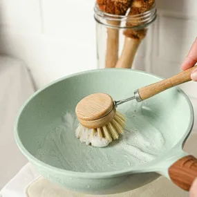 Long Handle Bamboo Dish Brush