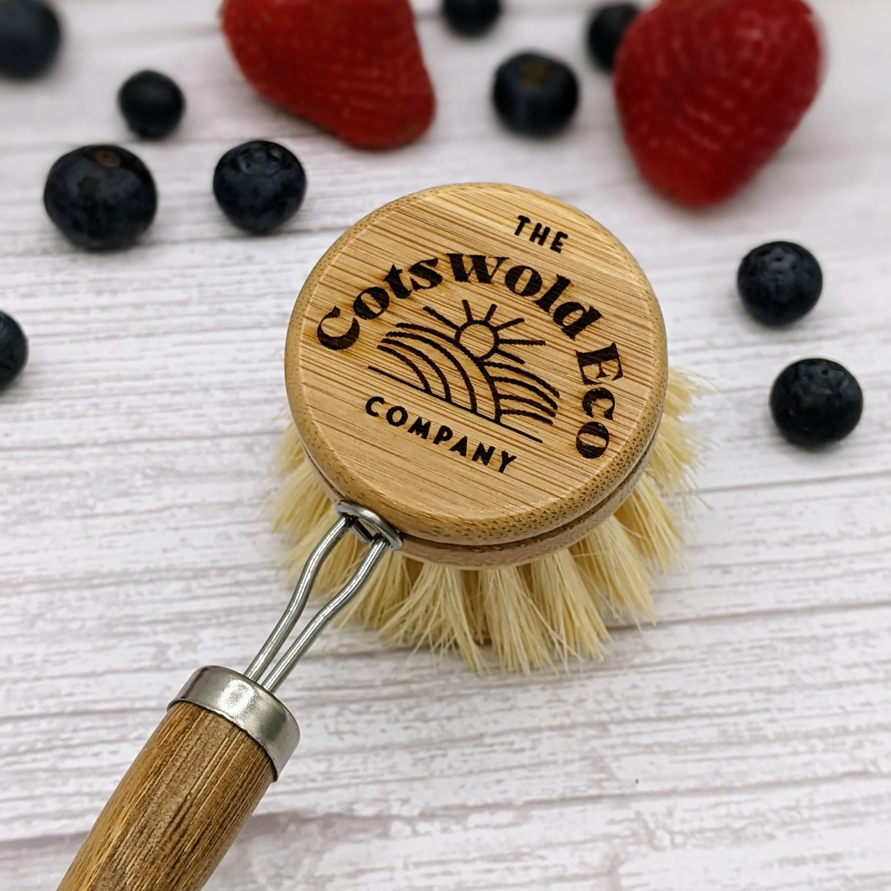 Long Handled Bamboo Dish Brush
