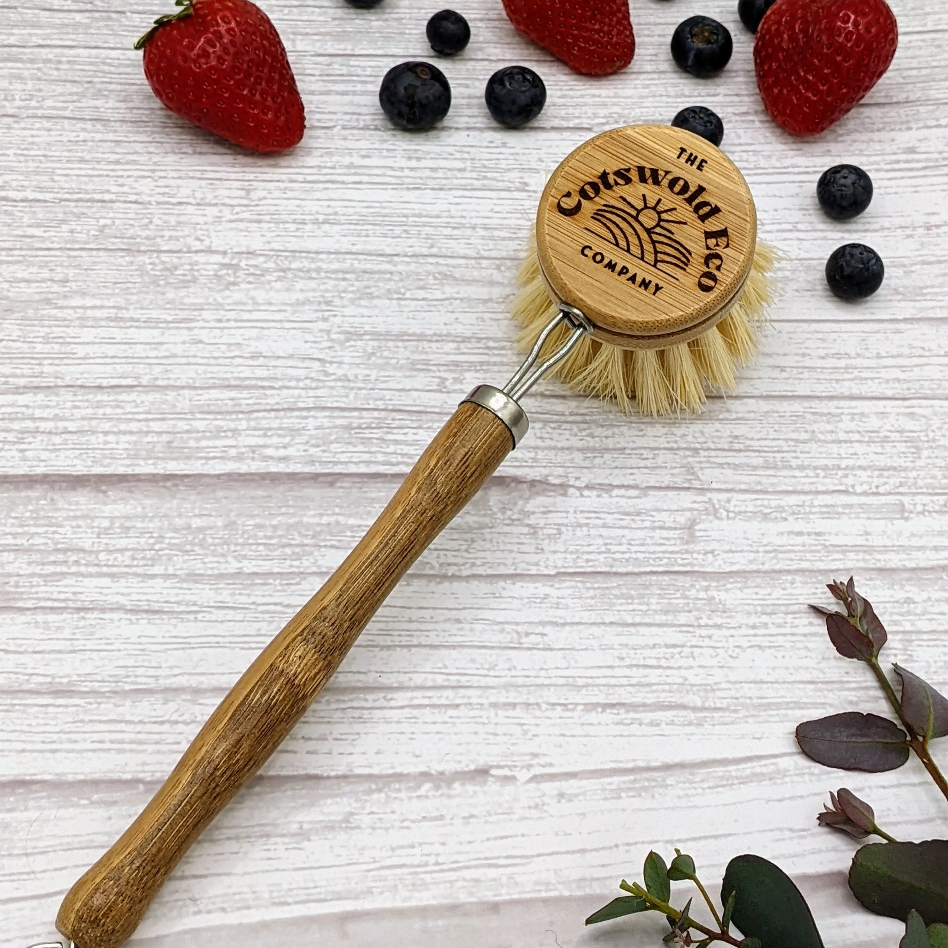 Long Handled Bamboo Dish Brush