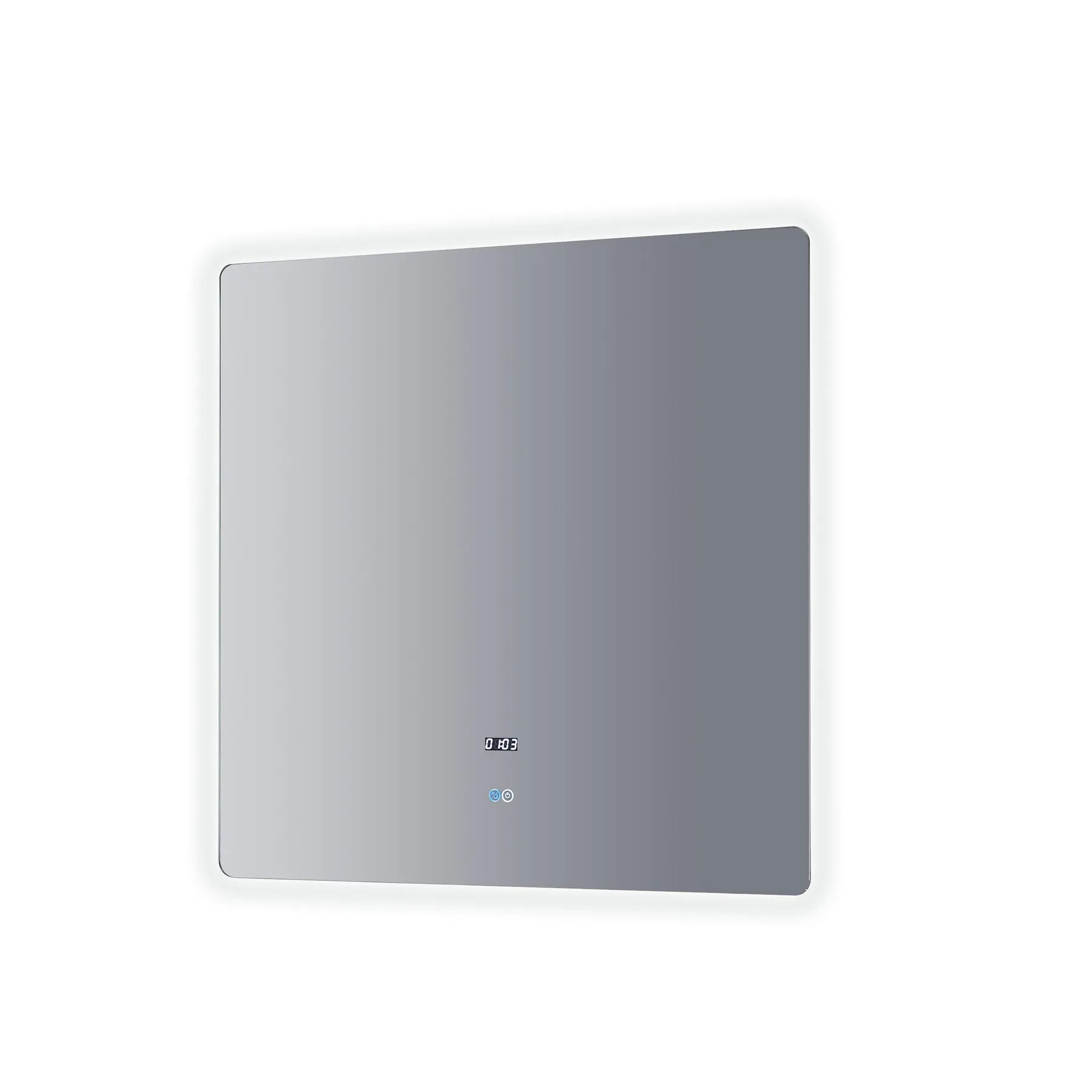Lugano 36" Wide x 36" Tall LED Mirror w/ Defogger
