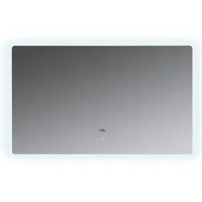 Lugano 60" Wide x 36" Tall LED Mirror w/ Defogger