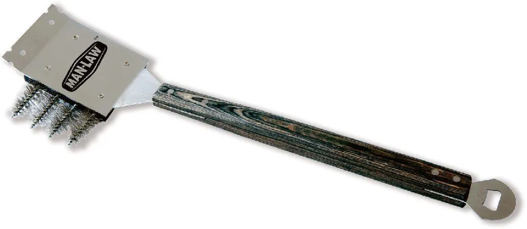 Man Law Giant 523mm long handle grill brush