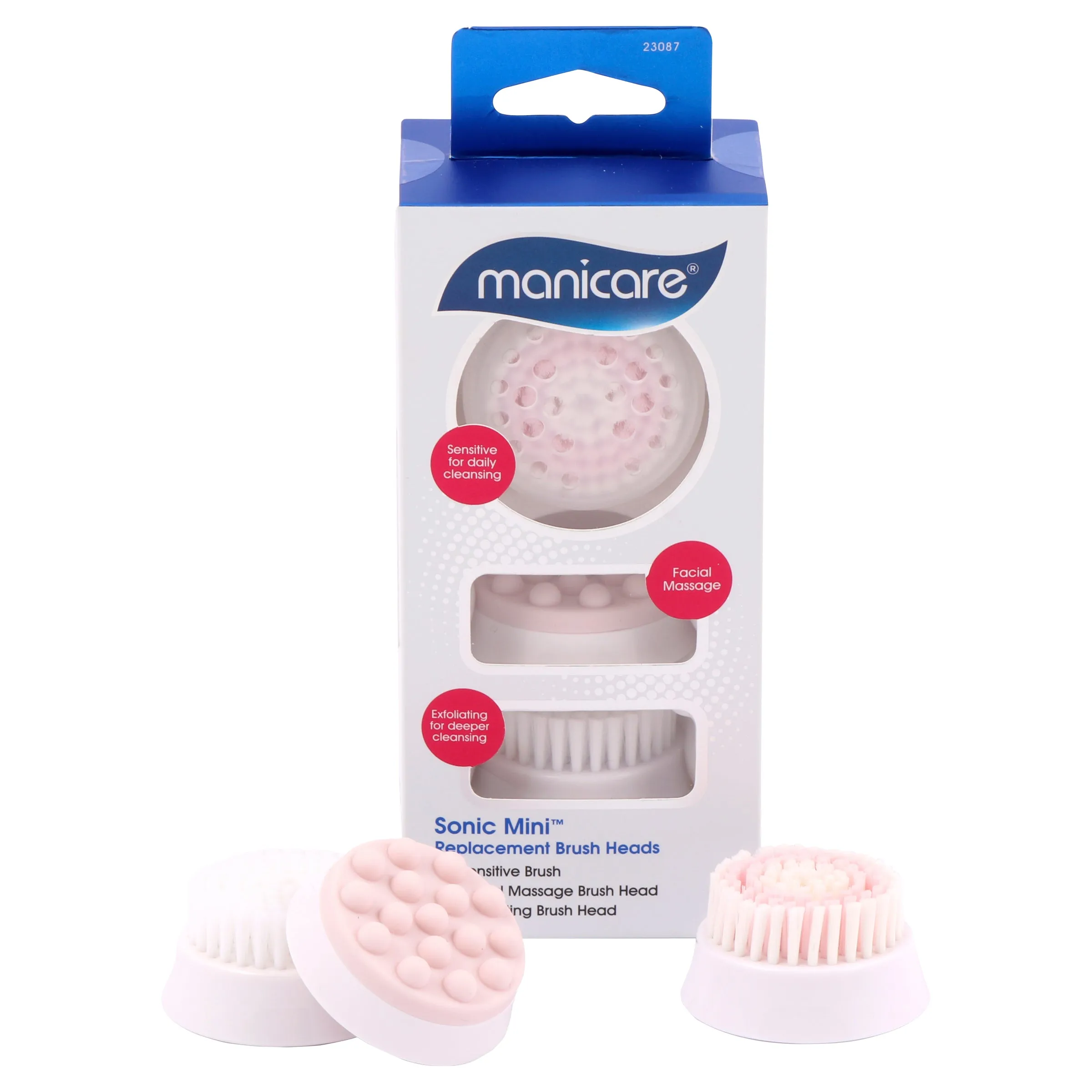 Manicare Sonic Mini Brush Head 3 Pack