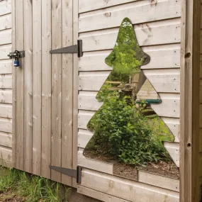 Mark Making Mirror Trees, for Playgrounds and Sensory Rooms