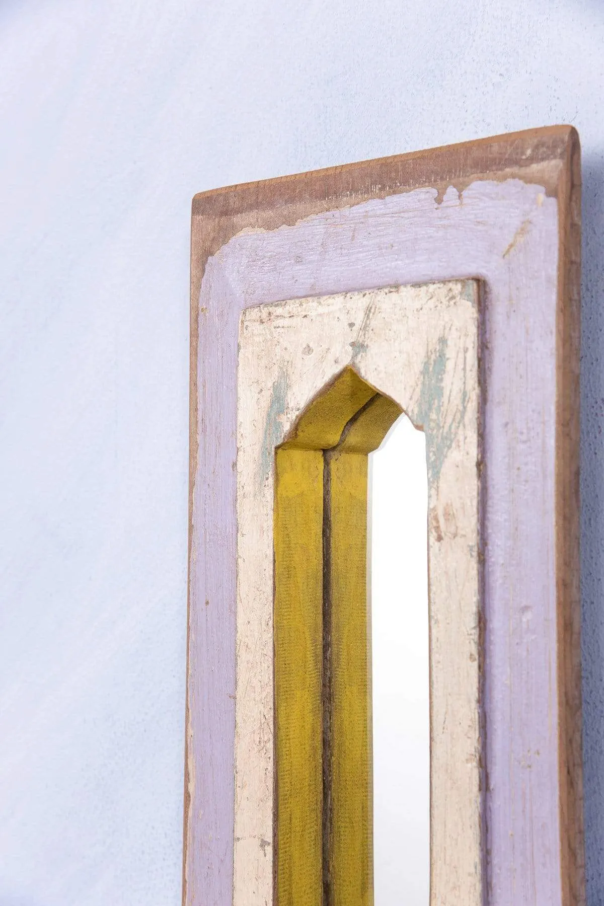 Mehrab Natural And Blush 
Pink Decorative Mirror (Set Of 2)