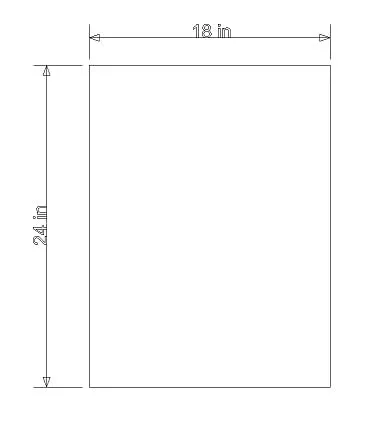 MERKEZI ART Rectangle Shape Inbuild Led Lights Decorative Wall Mirror for Bathroom, Living Room, Bedroom, Vanity Mirrors, Makeup 24 x 18 Inch (MA03)