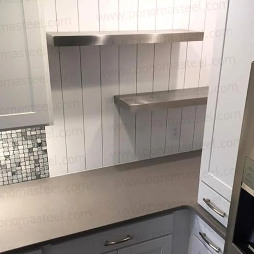 Metal shelves 27"- 32" (cm. 68.6 - 81) made-to-order shelves Ponoma®