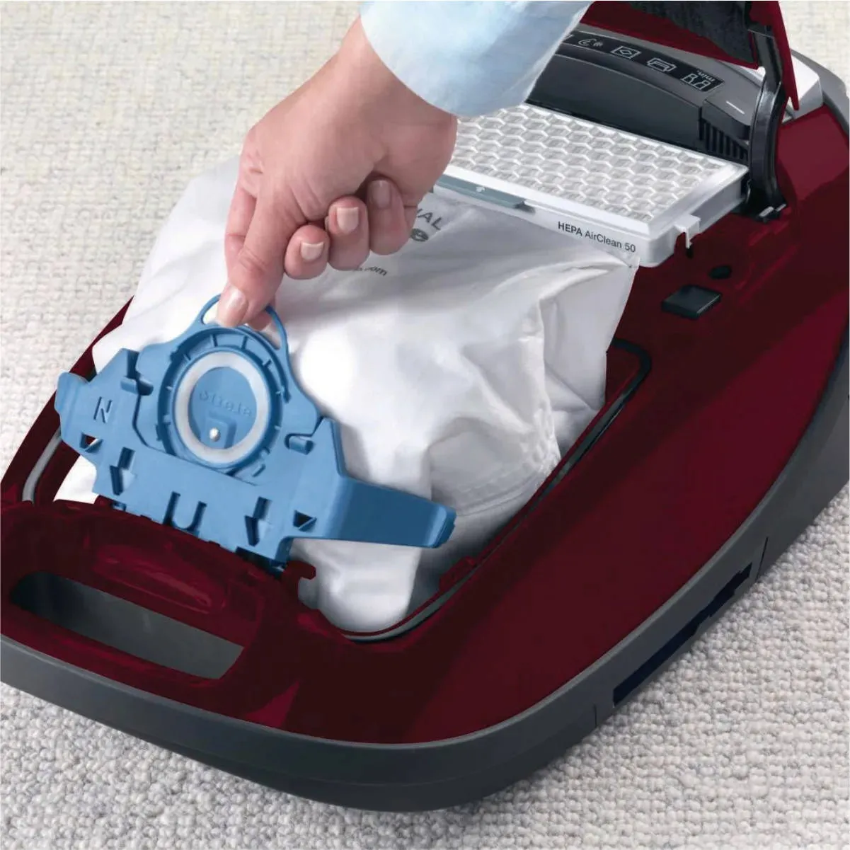 Miele Complete C3 Limited Edition Canister Vacuum Cleaner 41GDE040CDN (Tayberry Red)