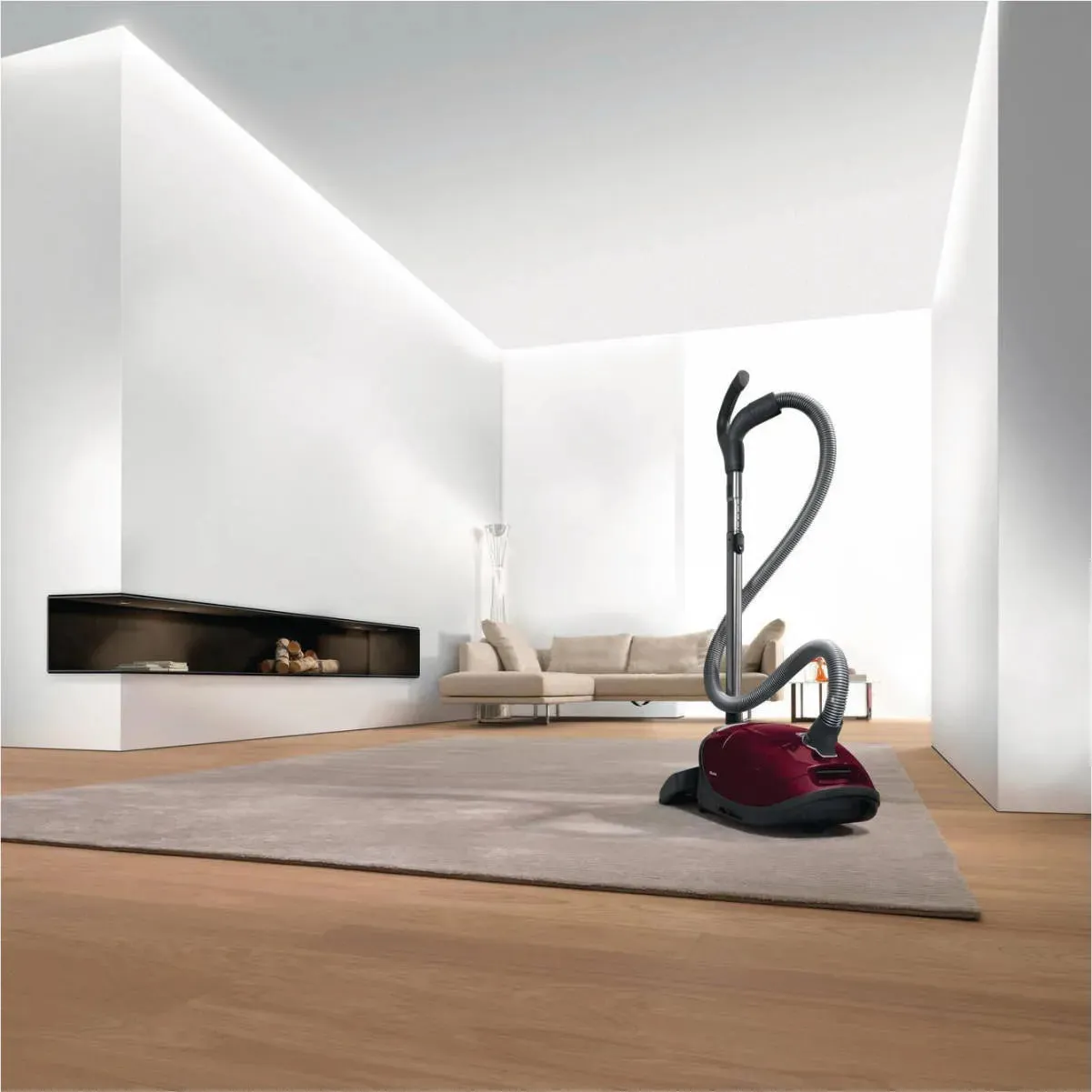 Miele Complete C3 Limited Edition Canister Vacuum Cleaner 41GDE040CDN (Tayberry Red)