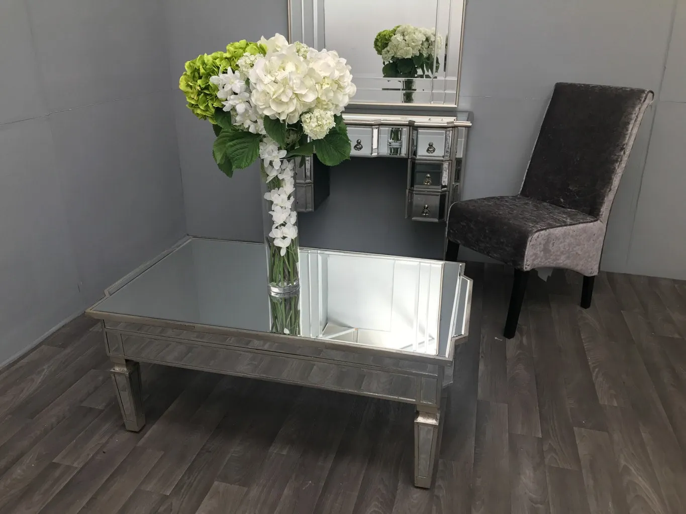 Mirrored Coffee Table » Rectangle » Charleston