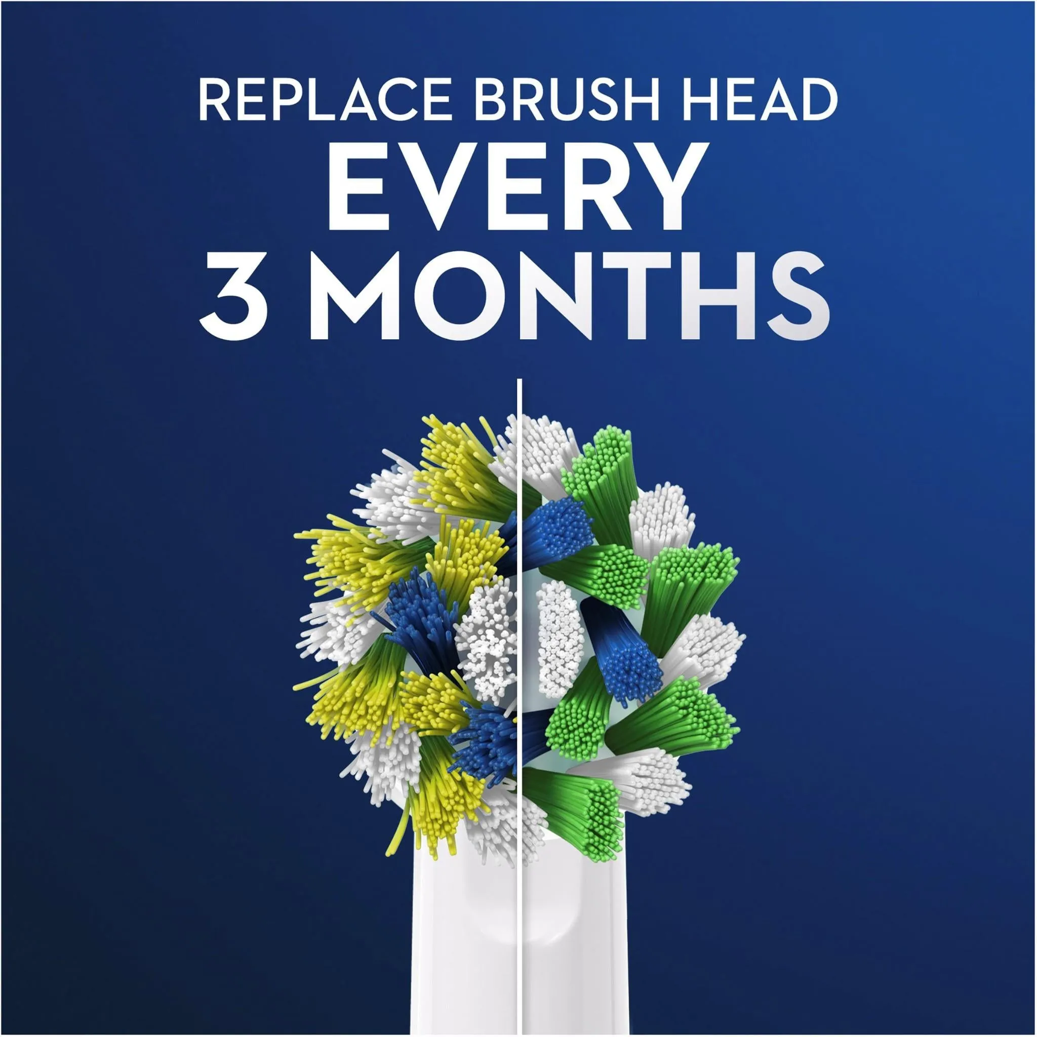 Oral-B Cross Action Replacement Brush Heads (3 Pack)
